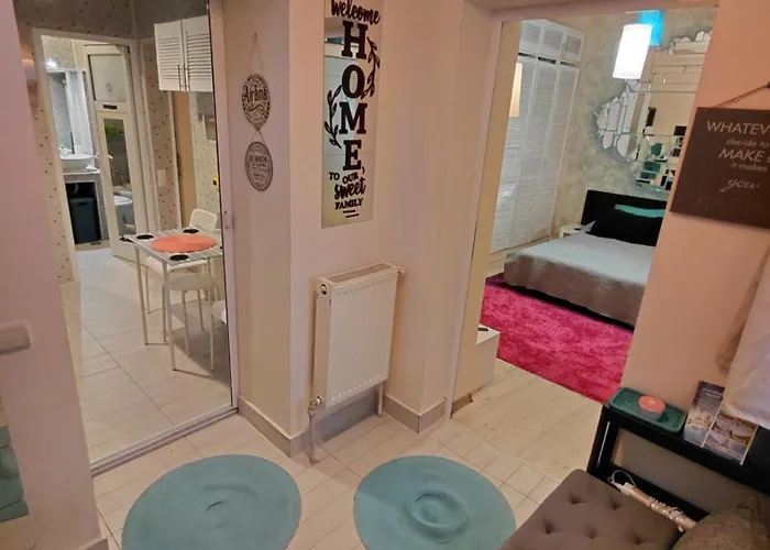 Artsy Entire House, Fully Equipped, 2 Rooms, 2 Beds, Parking, To Yourself! * Bukarest